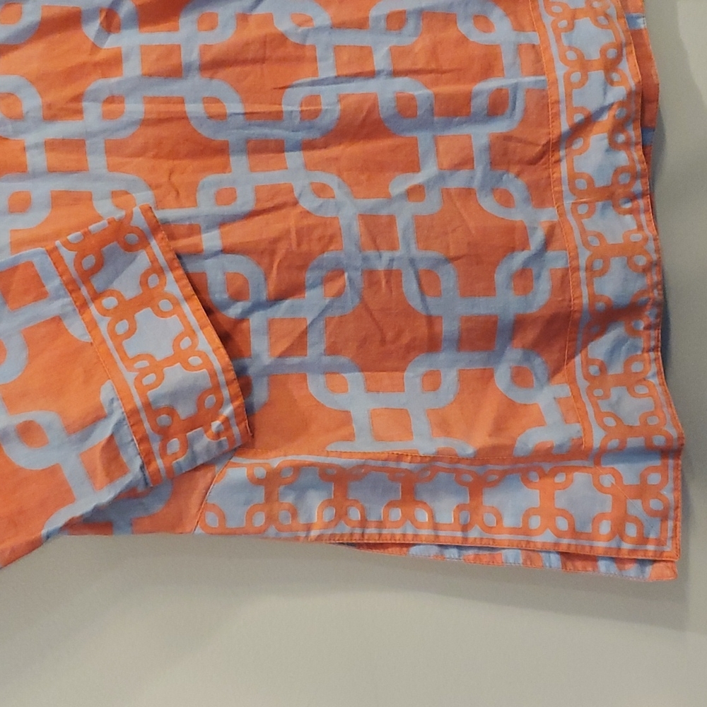 Gretchen Scott Small Orange/Pink Blue/Purple Tunic - Picture 3 of 6